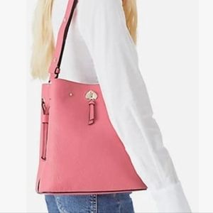 Coral Kate Spade Bucket Purse